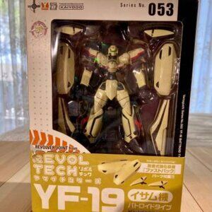 KAIYODO Revoltech: Macross Plus, Revolver, YF-19, Series 053 **PRICE FIRM**